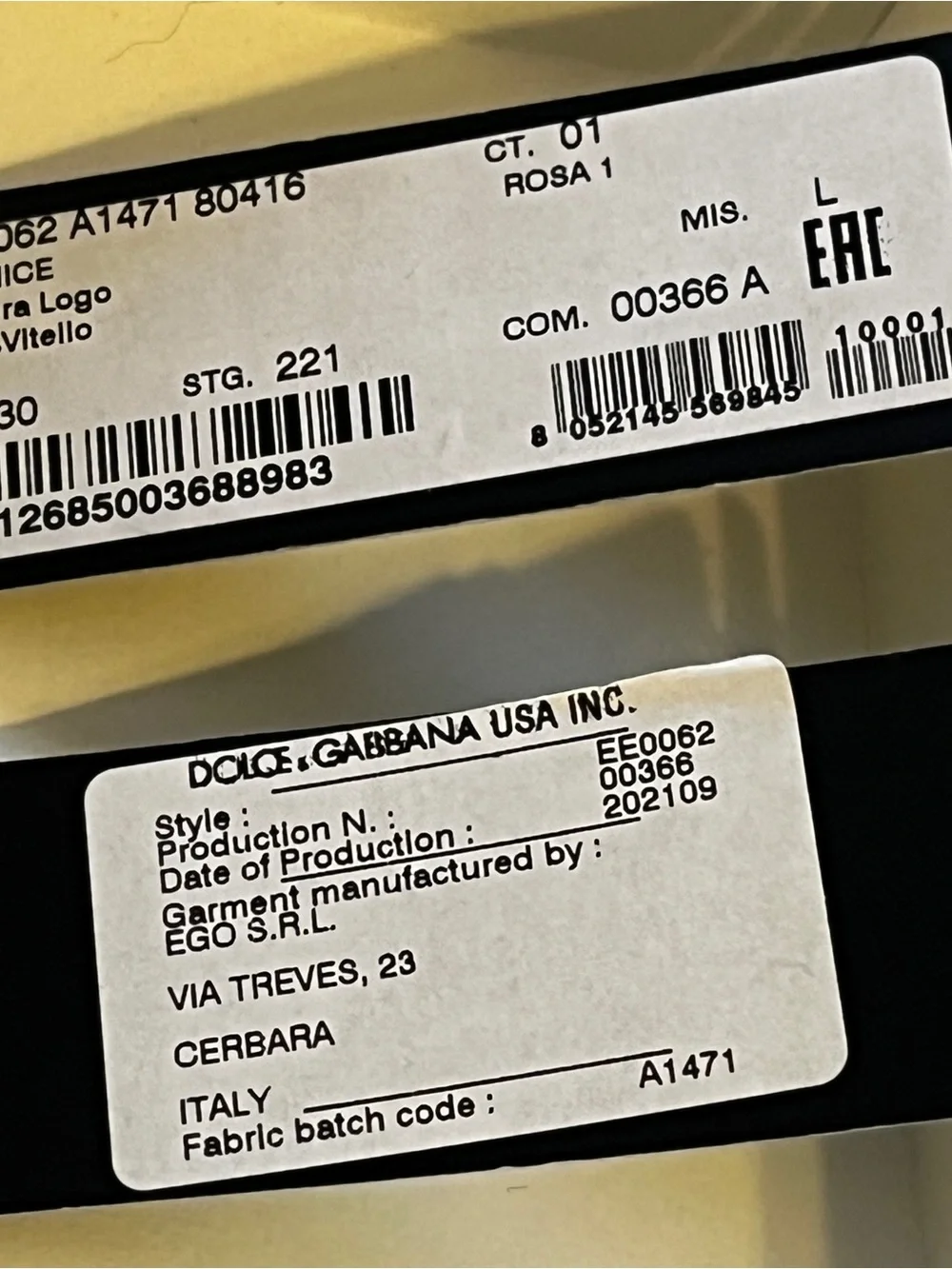 Dolce & Gabbana Pink Patent Leather Childs Belt with Gold DG Buckle